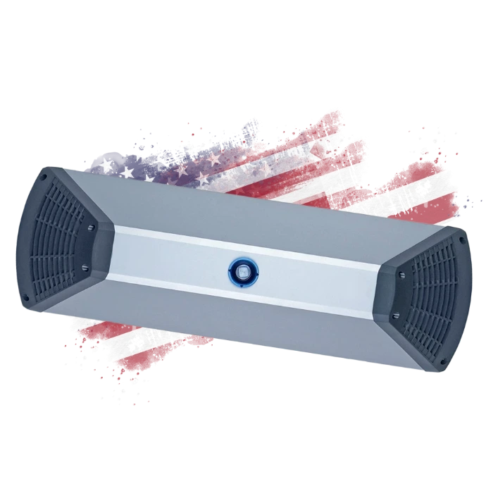 Air Care wall-mounted air purification system for odor and VOC control