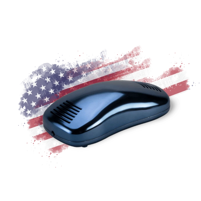 Mobizone portable air purification device for vehicles and personal use